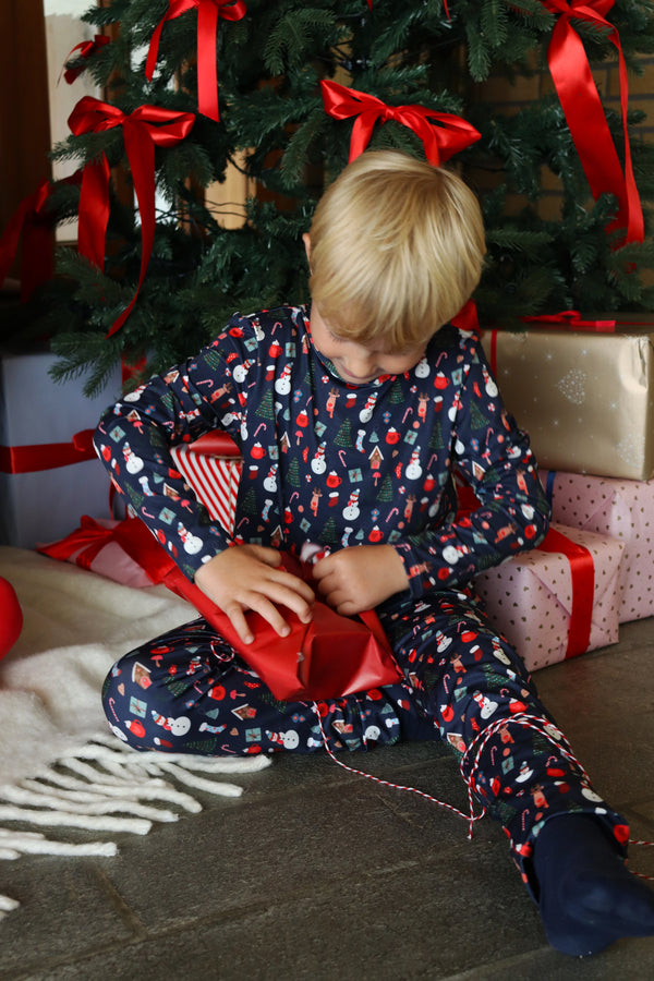 ALMA-PANTS (KIDS) - COOKIEHOUSE NAVY