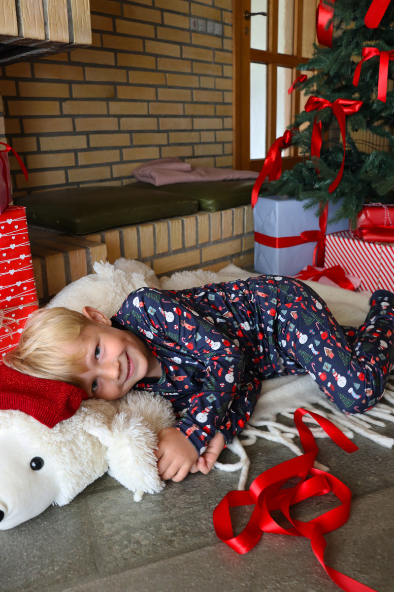 ALMA-PANTS (KIDS) - COOKIEHOUSE NAVY