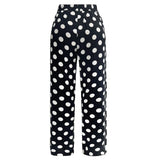 DOT PANTS - BLACK WHITE BIG DOT