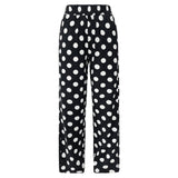 DOT PANTS - BLACK WHITE BIG DOT
