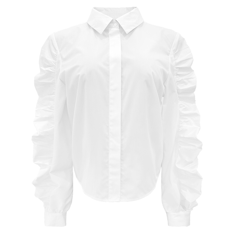 ESTER LS SHIRT - WHITE