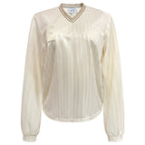 FELIA-LS-TSHIRT - CREME SIMILI