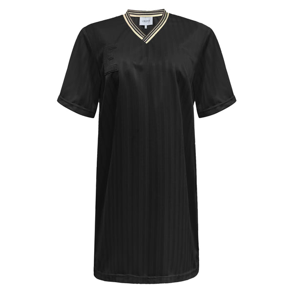FELIA-SS.DRESS - BLACK SIMILI