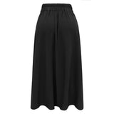 FREDDY LONG SKIRT - BLACK