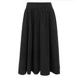 FREDDY LONG SKIRT - BLACK