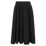 FREDDY LONG SKIRT - BLACK