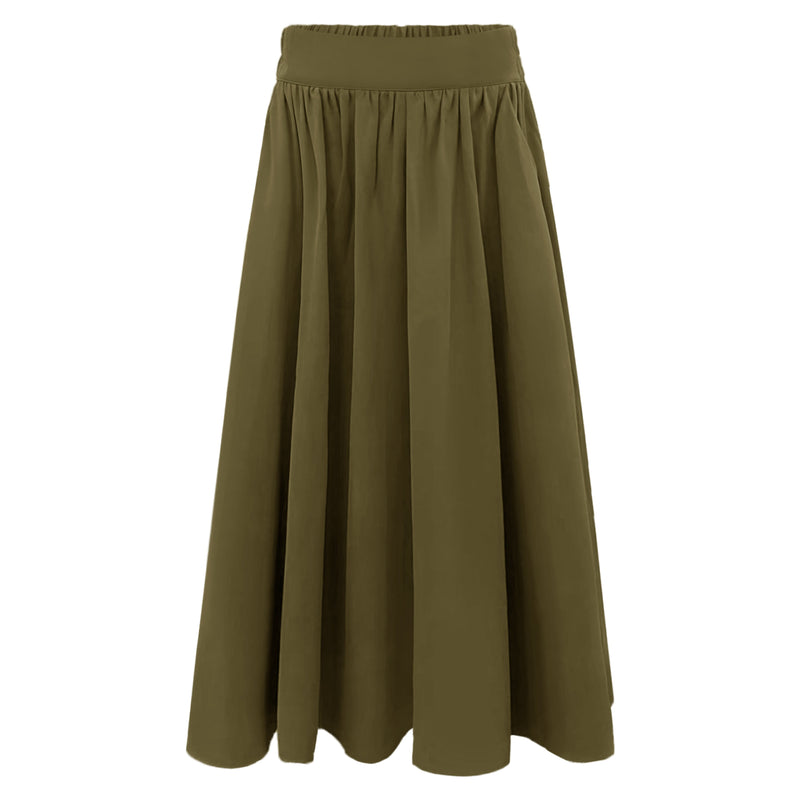 PEACE-LONG-SKIRT - ARMY