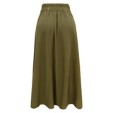 PEACE-LONG-SKIRT - ARMY