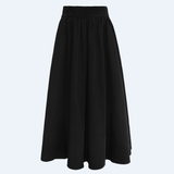 FREDE-LONG-SKIRT - BLACK