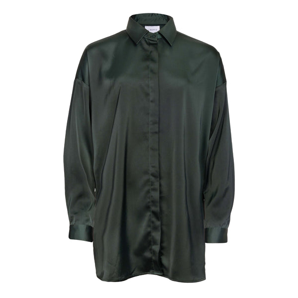 HEDA-LS-SHIRT - BOTTLEGREEN