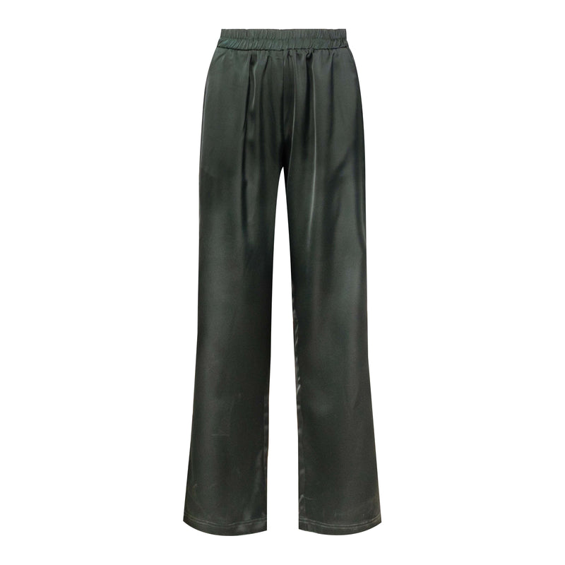 HEDA-PANTS - BOTTLEGREEN