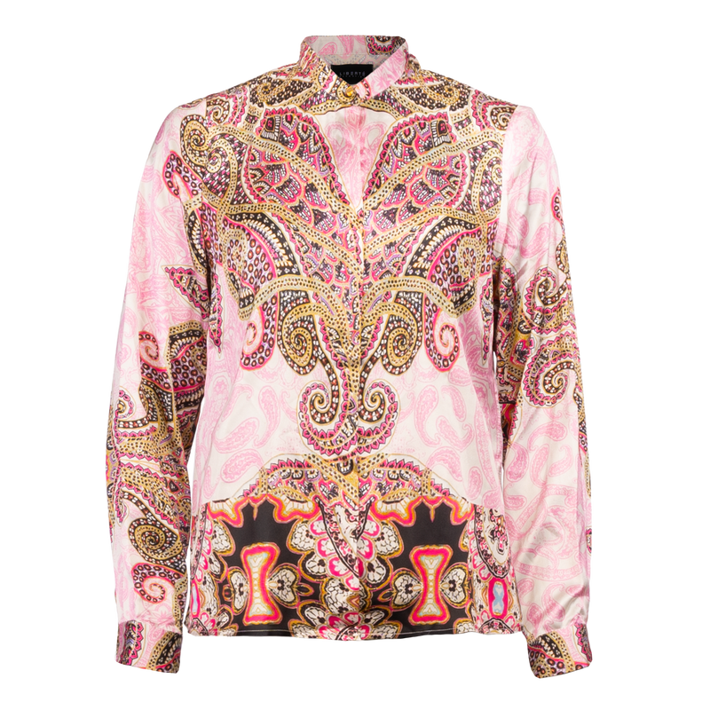 HOPE LS SHIRT - PINK SCARF