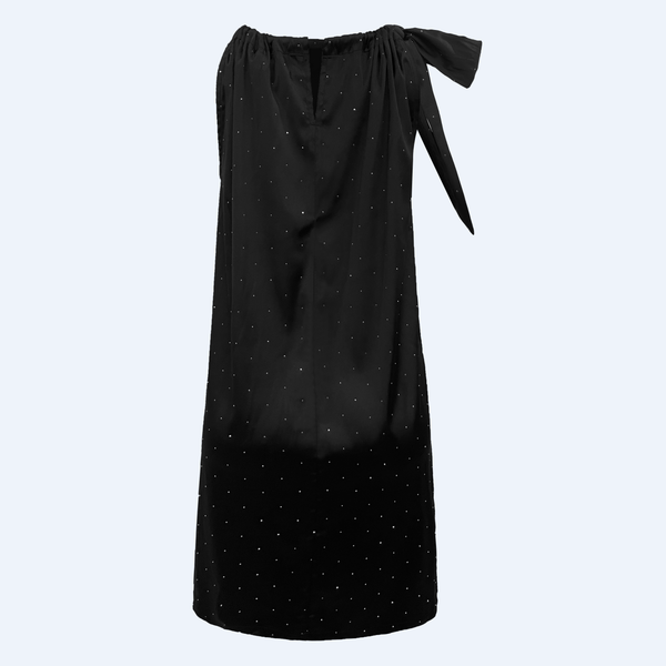 HAILEY-HALTERNECK-DRESS - BLACK DIAMOND