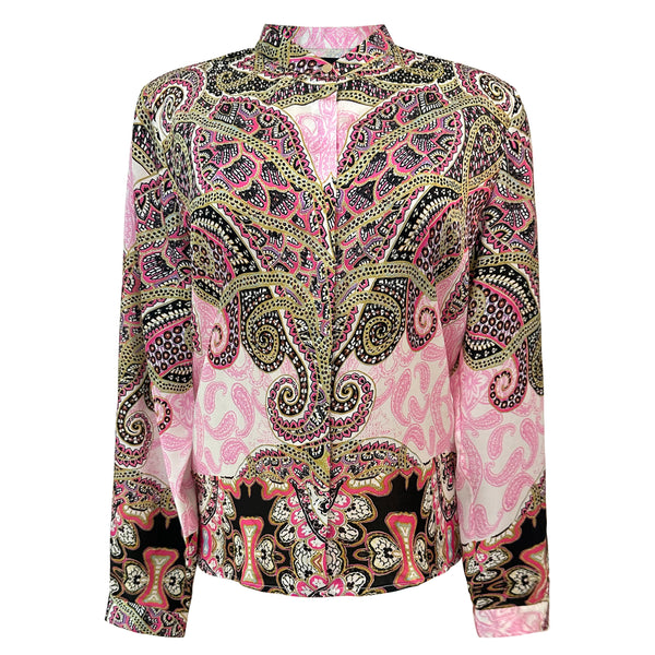 HOPE LS SHIRT - PINK SCARF