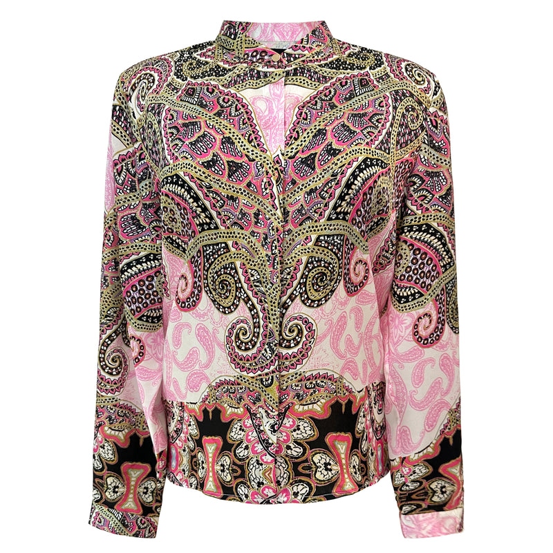HOPE LS SHIRT - PINK SCARF