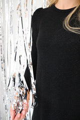 IBI-LS-DRESS - BLACK