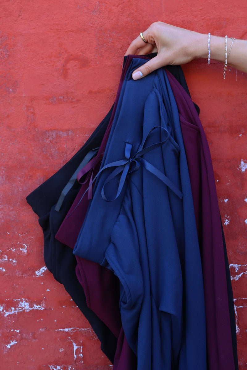 ALMA-LS-TOP (FLEECE) - NAVY