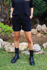 ALMA-SHORTS - BLACK