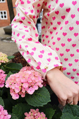 FLORA-LS-BLOUSE - PINK HEART