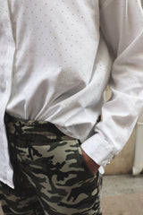 SUE WIDE PANTS - CAMO