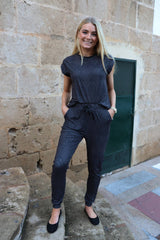 ALMA-U T-SHIRT - DARK GRAY LALA