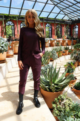 ALMA-PANTS - BORDEAUX