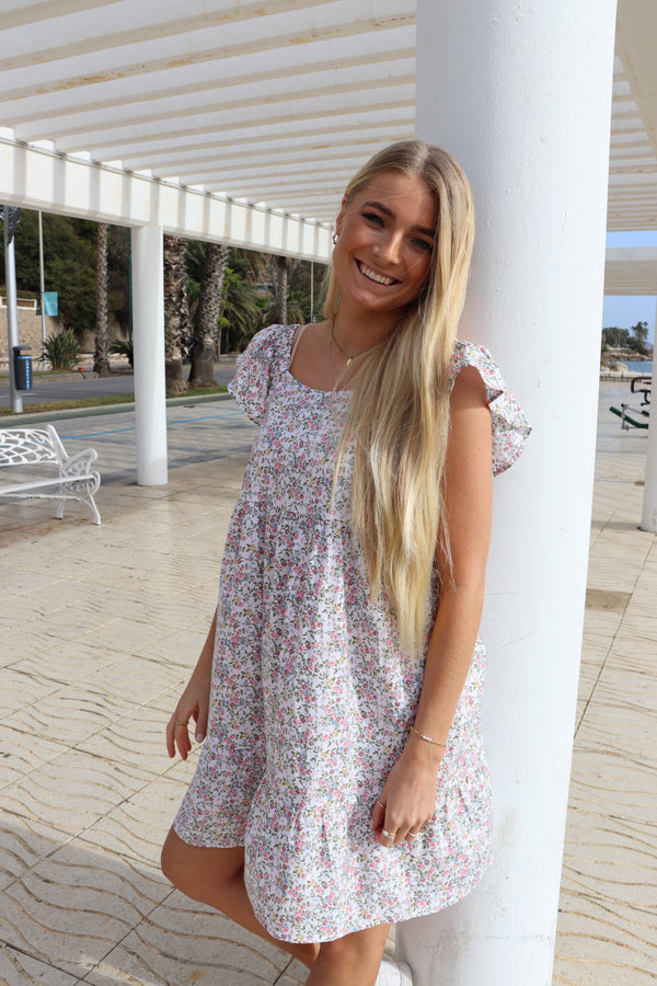 GINA-DRESS - ROMANTIC FLOWER