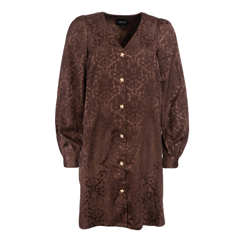 KABY-LS-DRESS - DARK BROWN