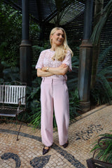 FREDDY WIDE PANTS - ROSE