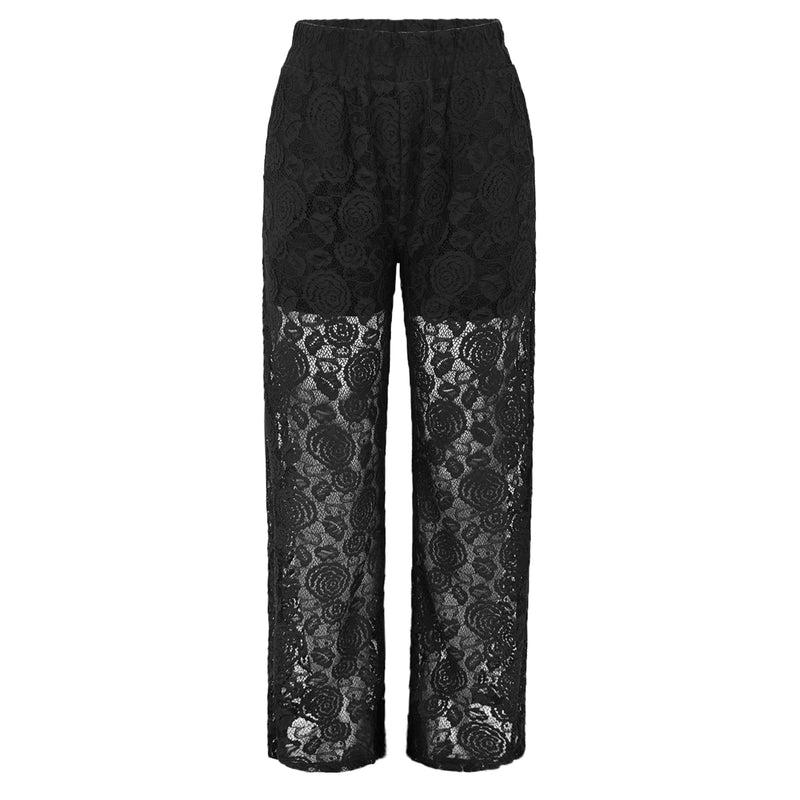 LACY PANTS - BLACK LACE