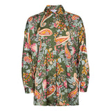 MIDA-LS-SHIRT - BOTTLEGREEN PAISLEY