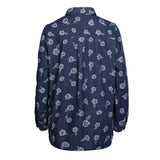 MITTY-SHIRT-JACKET - DENIM FLOWER