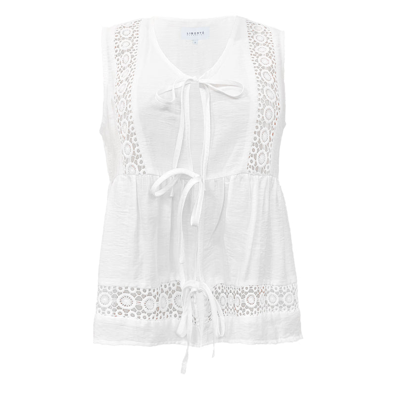 MERLE-TIE-TOP - WHITE