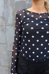 MESH LS TSHIRT - ARMY