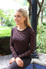 MESH LS TSHIRT - ARMY