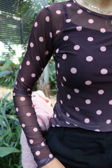 MESH LS TSHIRT - ARMY