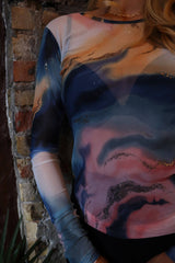 MESH LS TSHIRT - ARMY