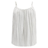 NEO-STRAP-TOP - NATURE PINSTRIPE