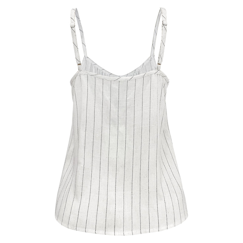 NEO-STRAP-TOP - NATURE PINSTRIPE