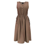 NIS-DRESS - MOCCA MOUSSE