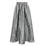 SILVIA LONG SKIRT - SILVER GREY