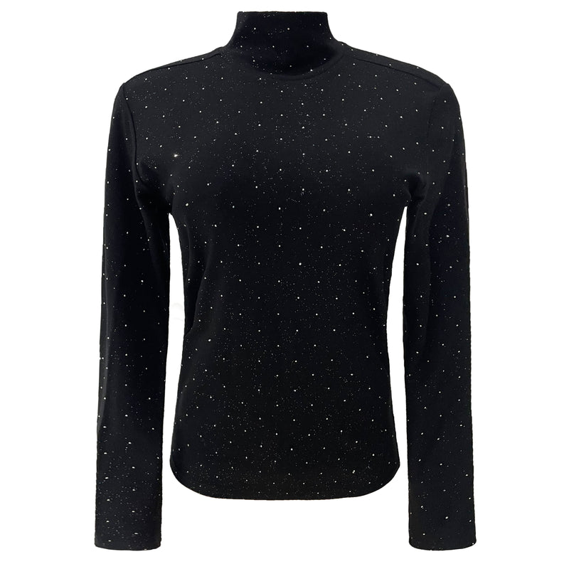 TAMMI LS BLOUSE - BLACK