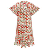 TIA-FRILL-DRESS - STRAWBERRY