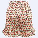 TIA-FRILL-SHORTS - STRAWBERRY