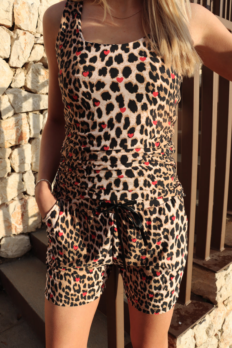ALMA-TURN-TOP - LUX LEO RED HEART