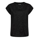 WOOL T-SHIRT - BLACK