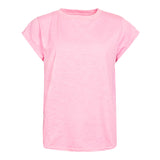 WOOL T-SHIRT - BUBBLEGUM