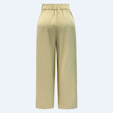 VERA-WIDE-PANT - CASHEW CREME