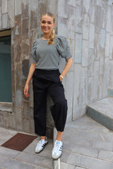 TAPPY PANTS - BLACK
