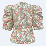 WINNIE BLOUSE - IVORY FLORAL